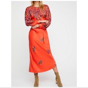 Free People Clarity Midi Dress XS NWT